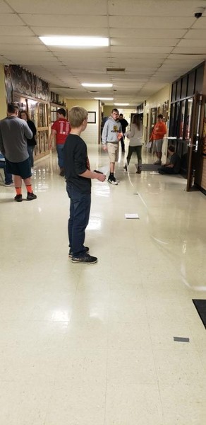 Physical Science Students Calculate Their Own Speed